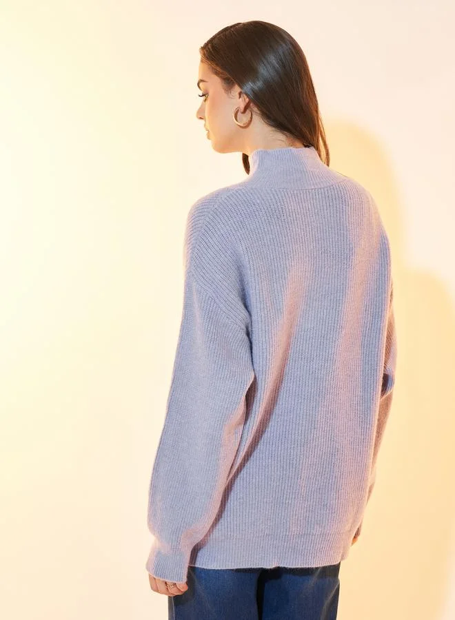 Take Two Longline Front Button Placket Knitted Cardigan