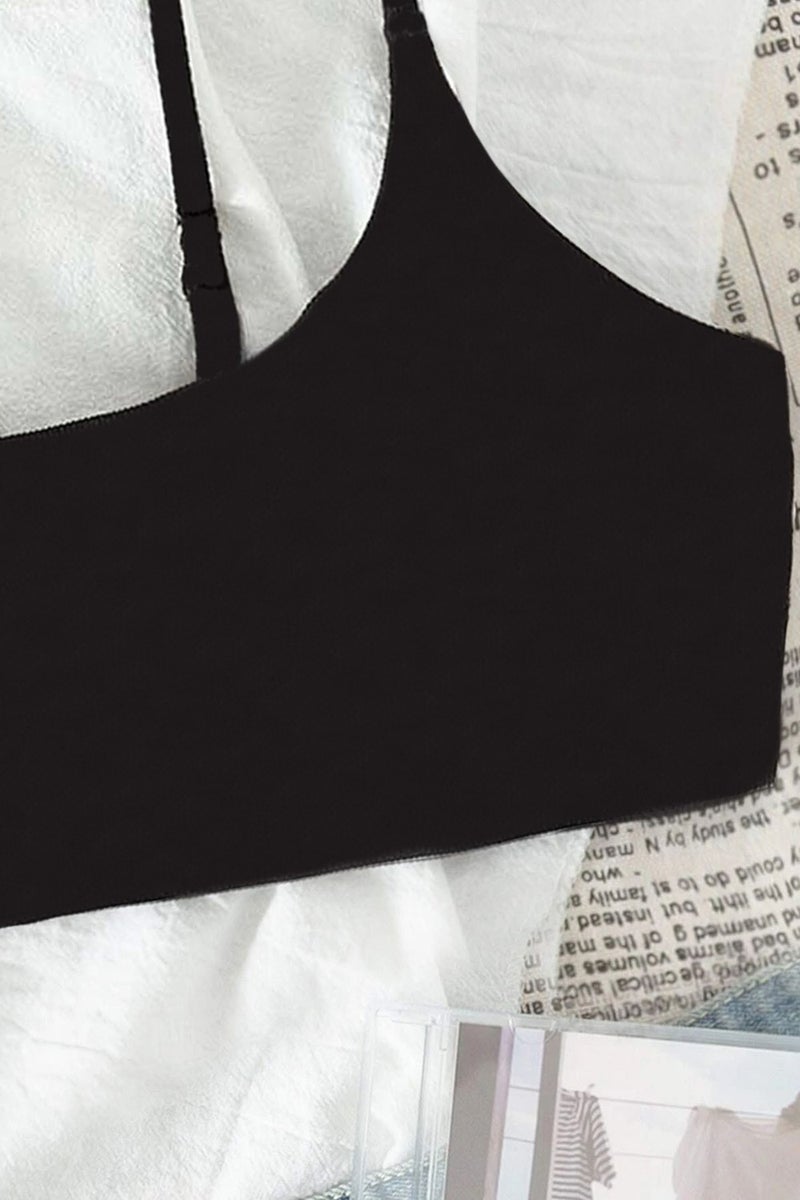 Angelsin Adjustable Strap Stylish Design Bikini Top  - Image 5