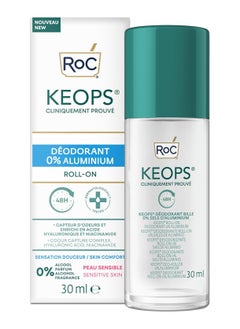 RoC KEOPS Deodorant Roll On 0 percent Aluminium  - Image 1