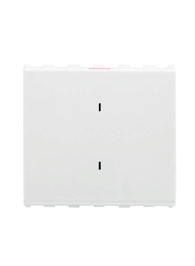 مفتاح ثنائي الاتجاه من البولي كربونات من الدرجة V0 من Anchor by Panasonic 66302 Roma Urban Modular 3M 20A (أبيض)
