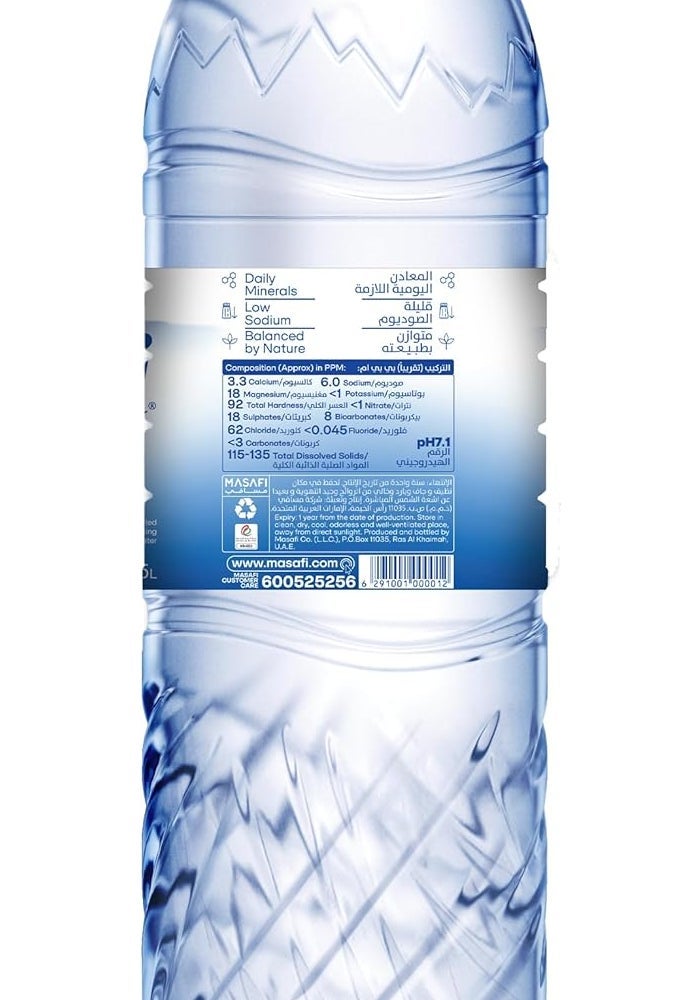 Masafi Pure Water - 12 x 1.5 Liters - Image 3