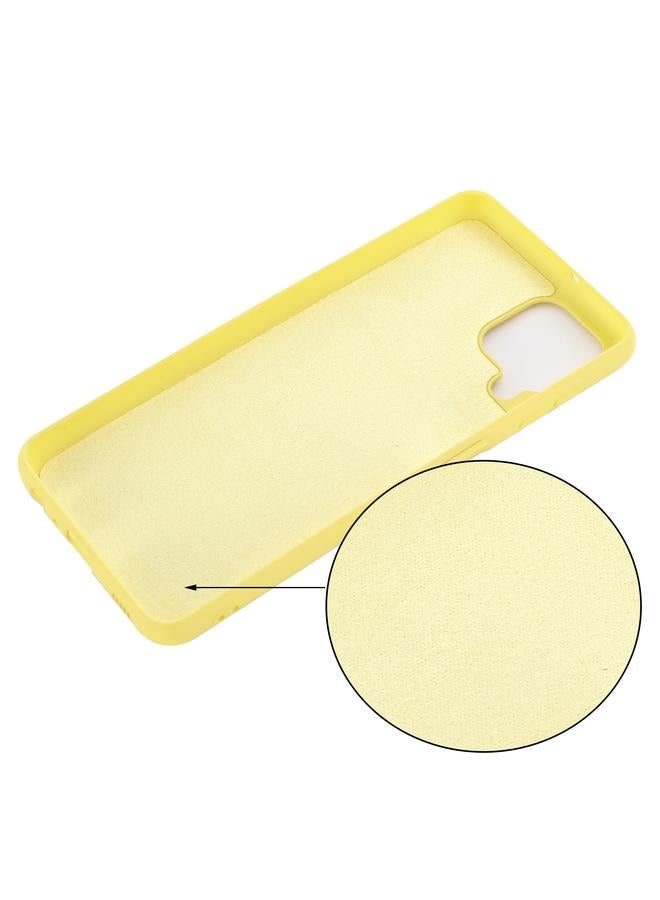 S-TOP Case For Samsung Galaxy A22 4G Solid Color Liquid Silicone Dropproof Full Coverage Protective Case - Image 3