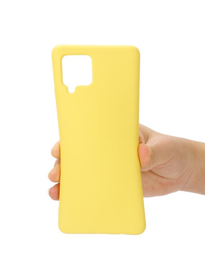 S-TOP Case For Samsung Galaxy A22 4G Solid Color Liquid Silicone Dropproof Full Coverage Protective Case - Image 4