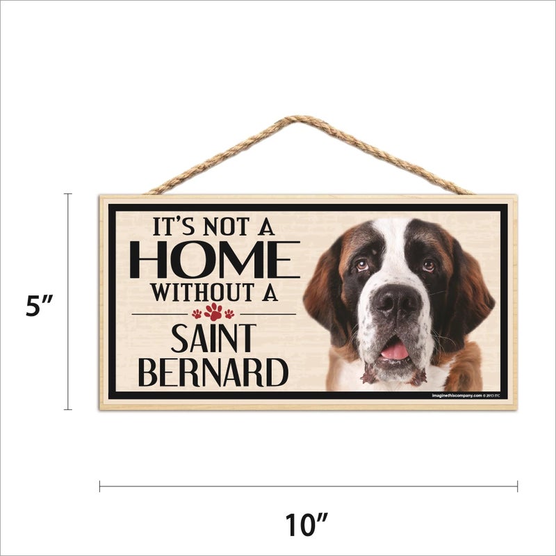 Imagine This Wood Sign for St. Bernard Dog Breeds - Image 2