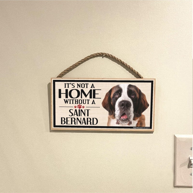 Imagine This Wood Sign for St. Bernard Dog Breeds - Image 3