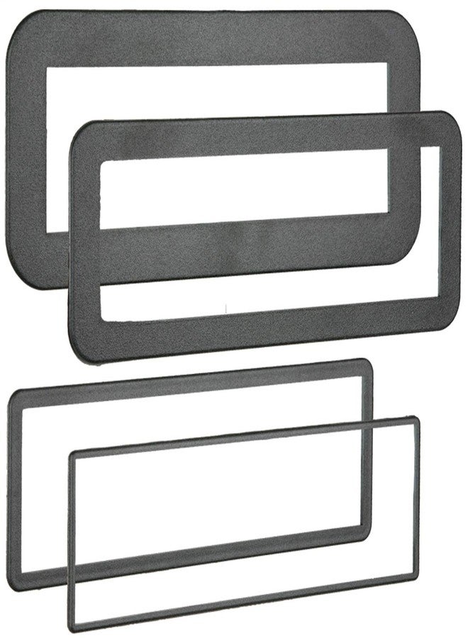 Metra Electronics 89-30-0900 Single-DIN Trim Rings, 4 Pack - Image 1