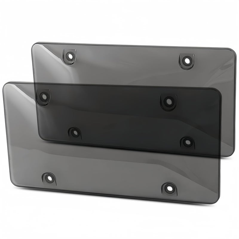 DEFEK 2 Pack License Plate Frame UV Protective for Standard US Plates - Image 1