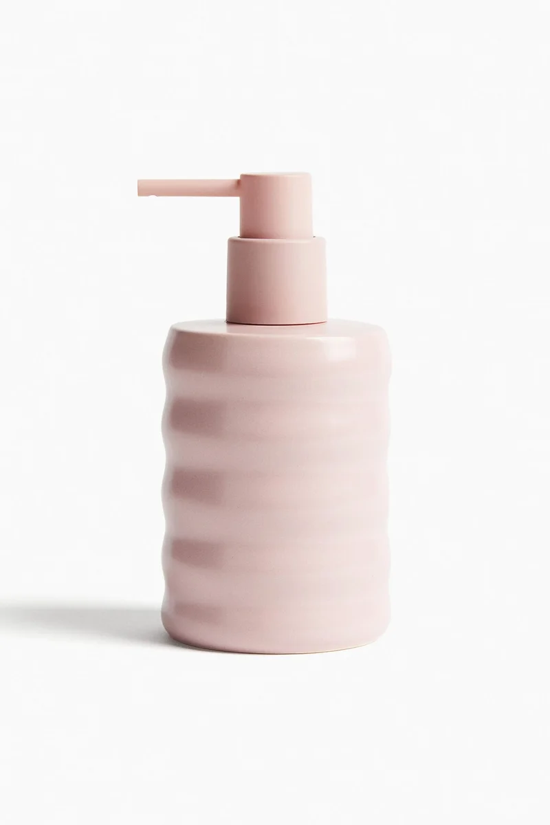 H&M Stoneware soap dispenser