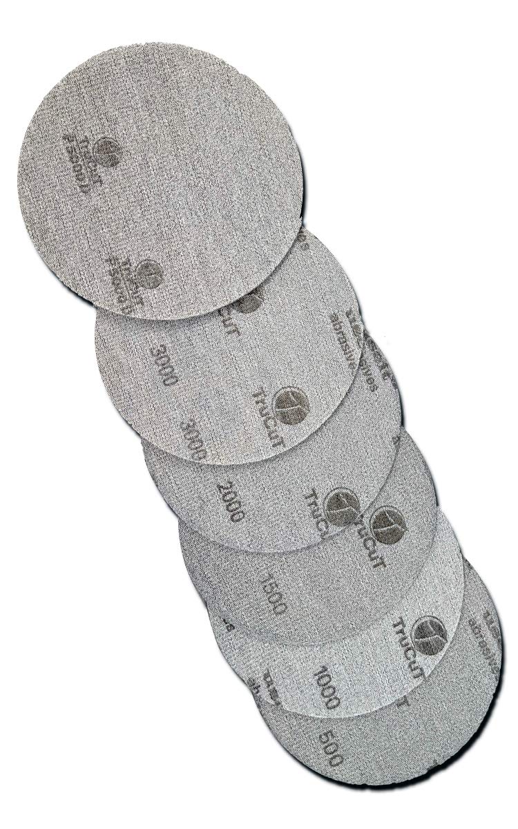 Creating the Difference TruCut Sanding Pads | 6 Pack Variety (1 Each - 500, 1000, 1500, 2000, 3000 & 5000) | 5” Diameter | Made Specifically for Bowling Balls | Resurfacing – Surface Management - Image 2