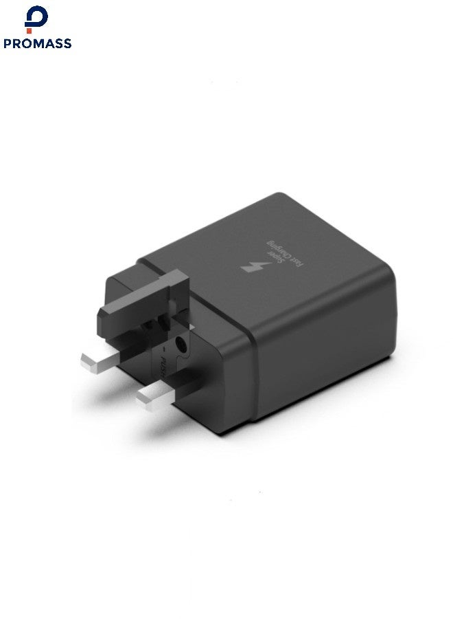 بروماس شاحن سريع فائق السرعة 45 واط متوافق مع سامسونج، محول طاقة USB C لجالاكسي S25/S24/S23/S22/S21 الترا، نوت 10/20/S20/S21 - Image 1