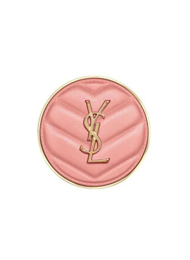 Yves Saint Laurent Make Me Blush Bold Blurring Blush 57 Coral Clash – Long Lasting Soft Focus Powder Blush, Vibrant Coral Matte Finish - Image 2
