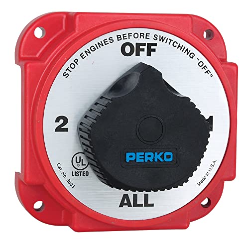 Perko 8603DP Heavy Duty Battery Selector Switch with Alternator Field Disconnect - Image 3