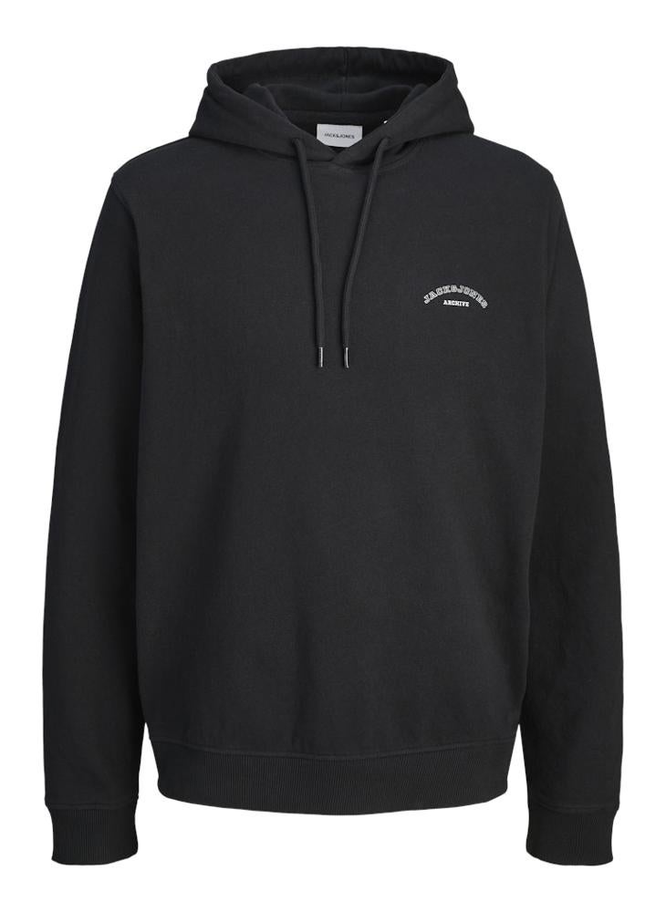 JACK & JONES Logo relaxed fit hooded sweatshirt - Image 1