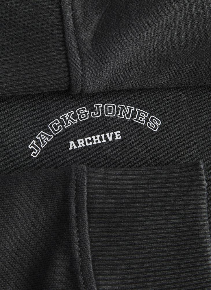 JACK & JONES Logo relaxed fit hooded sweatshirt - Image 4