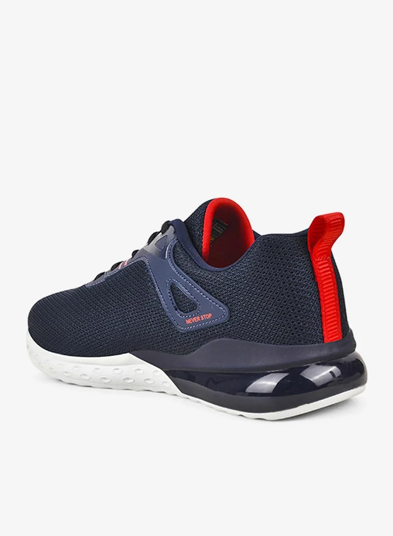 Campus Navy Men Gamma Pu Cushion Lace-Up Running-Navy for Men | Best Price UAE
