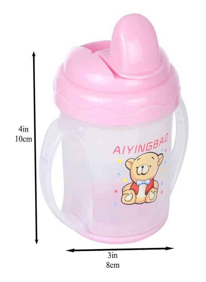 Aarushi with Double Handle, Sipper Bottle (Pink) - Random Print - Image 3