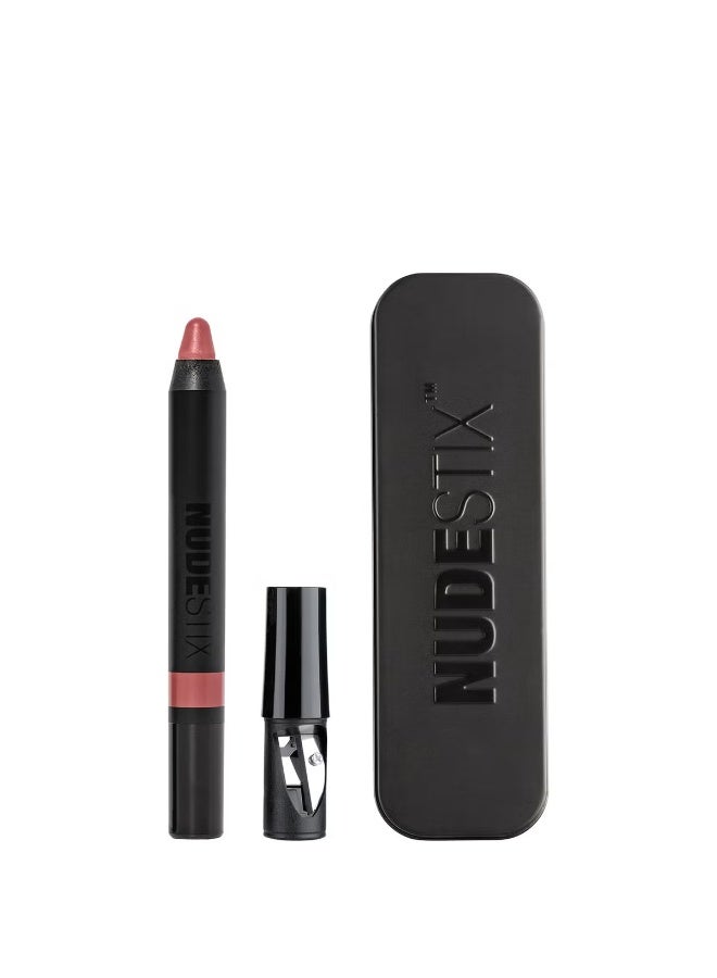 نوديستكس قلم تحديد الشفاه والخدود غير اللامع من نودستيك، 2.8 غرام - ميستيك - Image 1