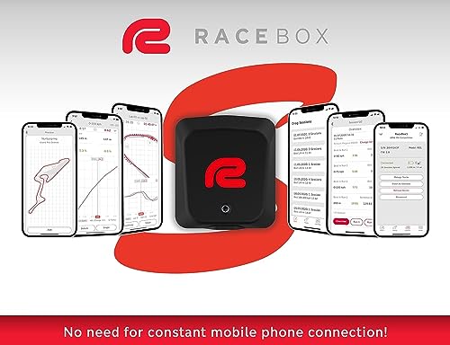 RACEBOX Mini S - Standalone GPS Based Performance Meter Box 25Hz - Car and Motorcycle Lap Timer and Drag Meter with Mobile App - Vehicle Racing Timing System - Image 3