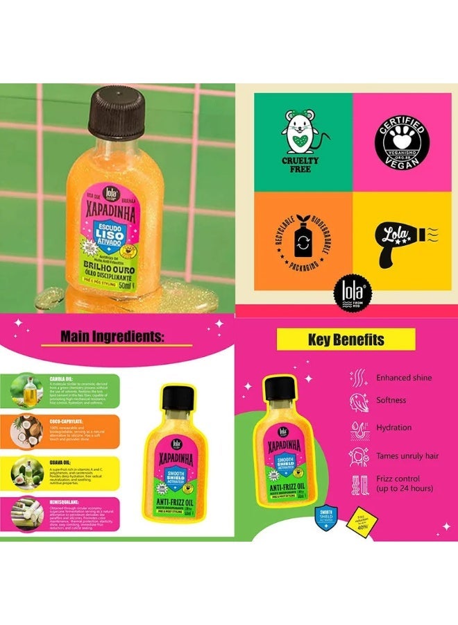 Lola Cosmetics Xapadinha Disciplining Oil 50ml - Image 3