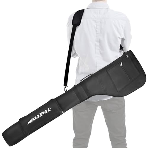 prowithlin EagleGlo Golf Bag, Golf Travel Bag Foldable & Adjustable, Golf Carry Bag Holds A Full Set of Clubs, Golf Bags for 8-10 Golf Clubs, Small Golf Bag Practice Bag, Carry Golf Bags for Men, Women - Image 1