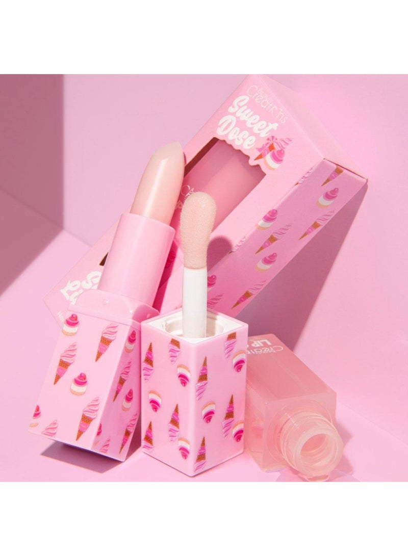 Beauty Creations ثنائي زيت الشفاه و مقشرات الشفاه من بيوتي كرييشنز - حلو - إعادة تعبئة - Image 5