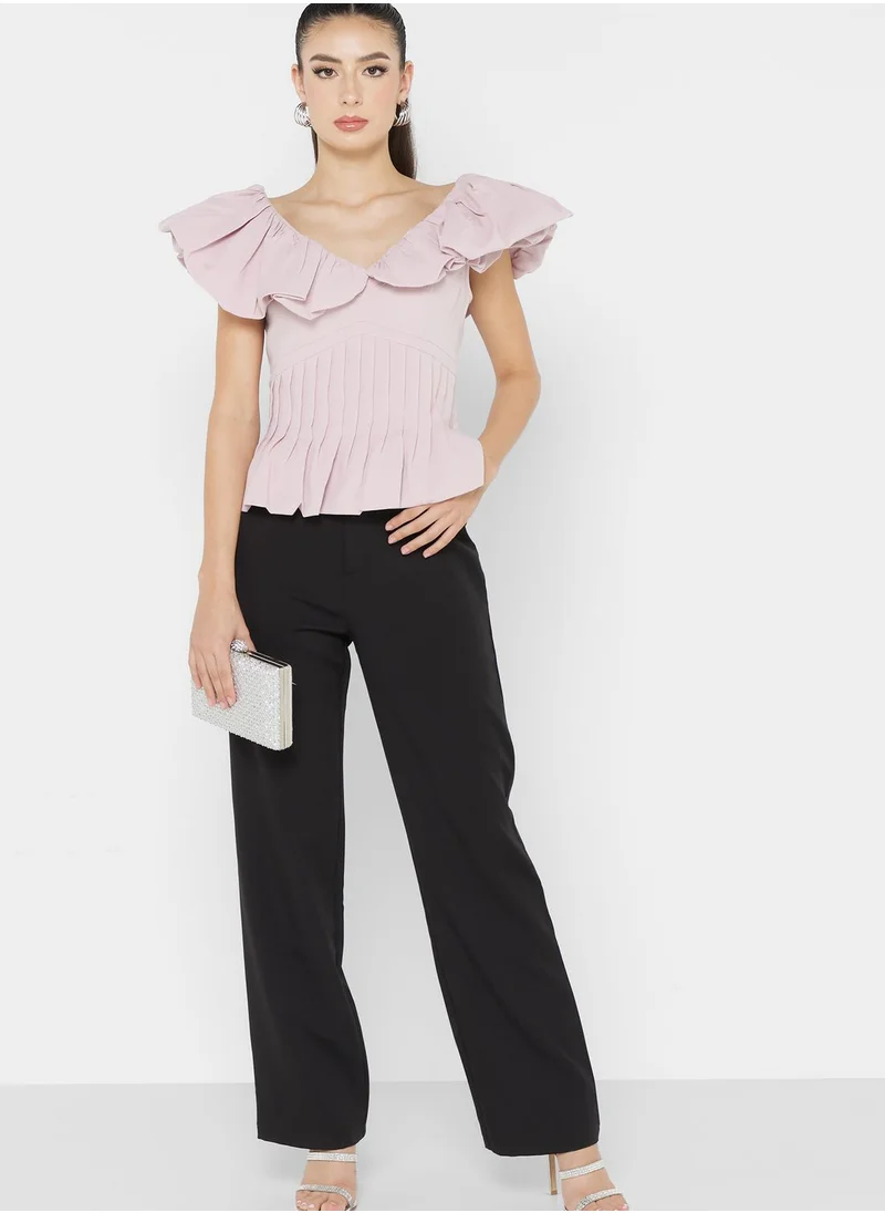 Ella Limited Edition Exaggerated Ruffle Top