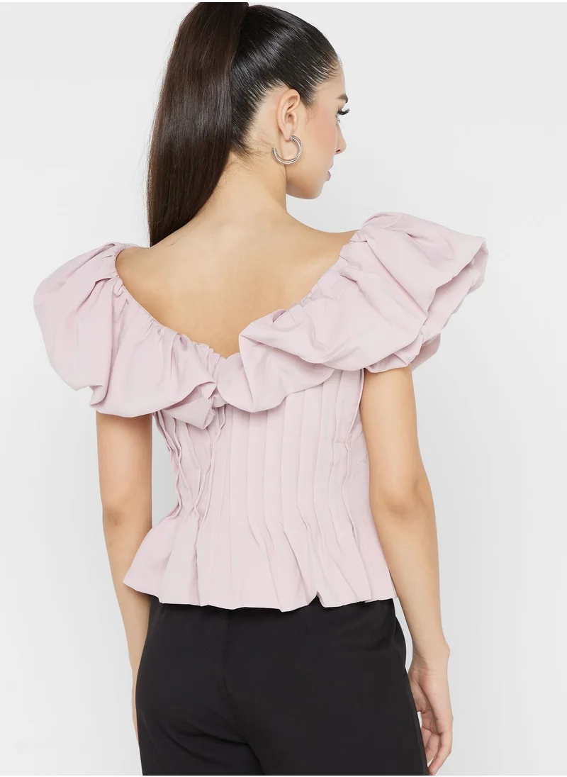 Ella Limited Edition Exaggerated Ruffle Top