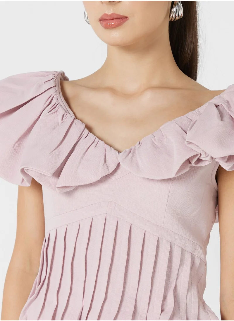 Ella Limited Edition Exaggerated Ruffle Top