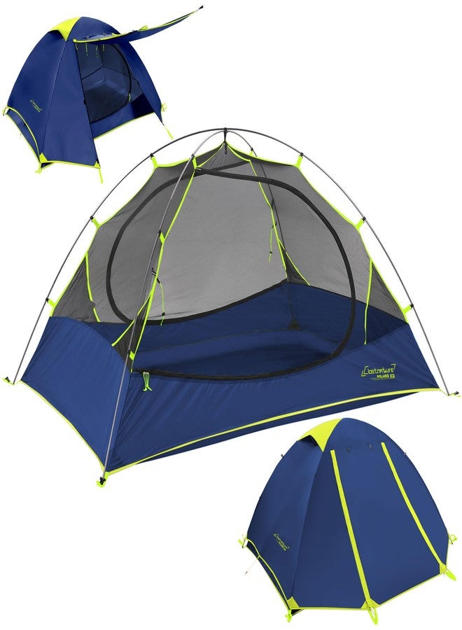 Clostnature Polaris Lightweight Backpacking Tent - 2 Person Ultralight Waterproof Camping Tent, 3 Season Large Size Easy Setup Tent for Family, Outdoor, Hiking and Mountaineering - Image 1