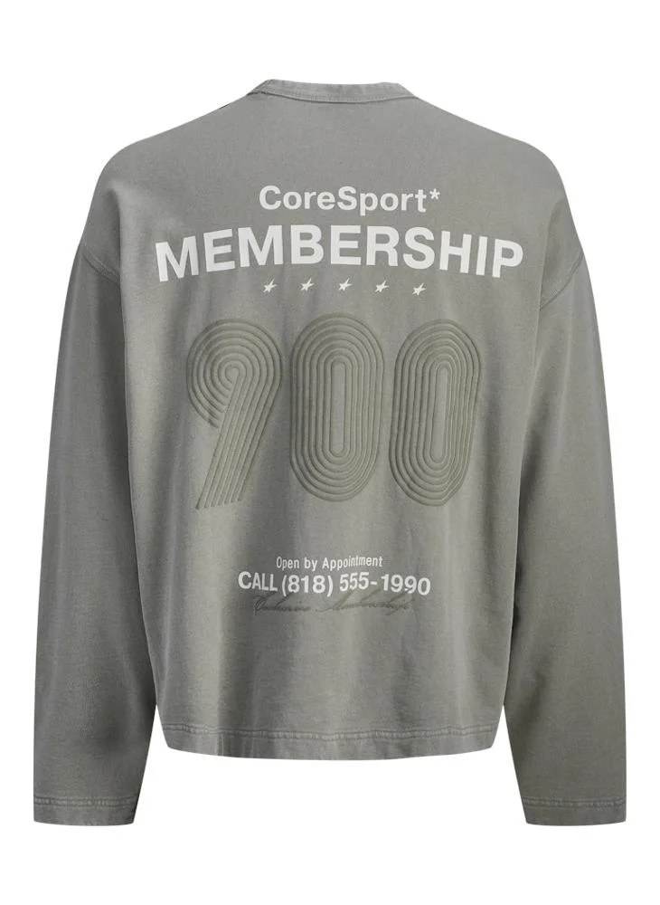 JACK & JONES Graphic Crew Neck Sweatshirt