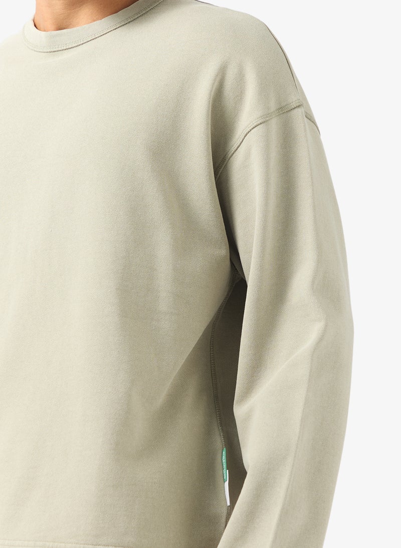 جاك اند جونز بلوزة قطنية مطبوعة بياقة دائرية - Image 3