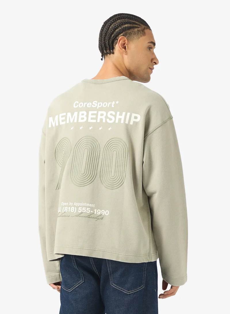 JACK & JONES Graphic Crew Neck Sweatshirt