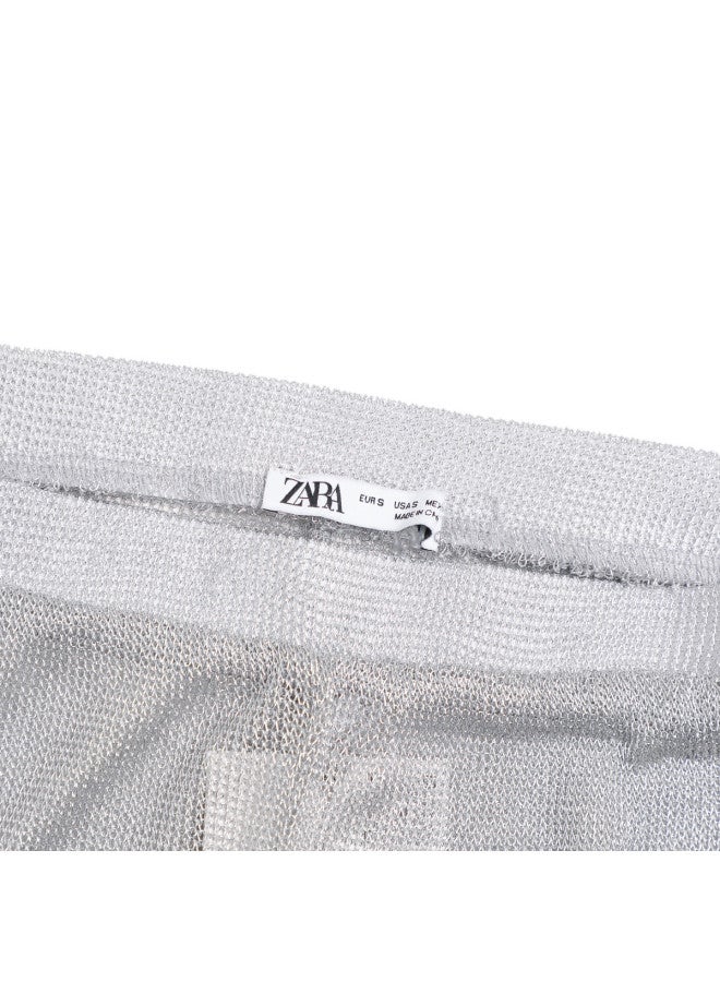 Zara Women's Trendy Hip-hop Fashion High-end Straight Leg Pants - Image 4