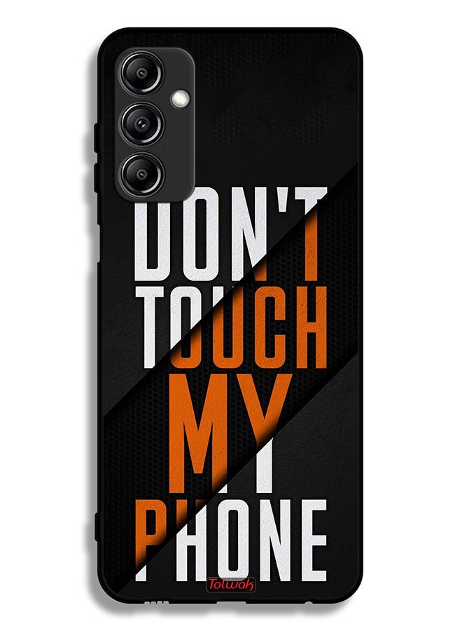 Tolwak Samsung Galaxy A14 5G Protective Case Cover Do Not Touch My Phone - Image 1