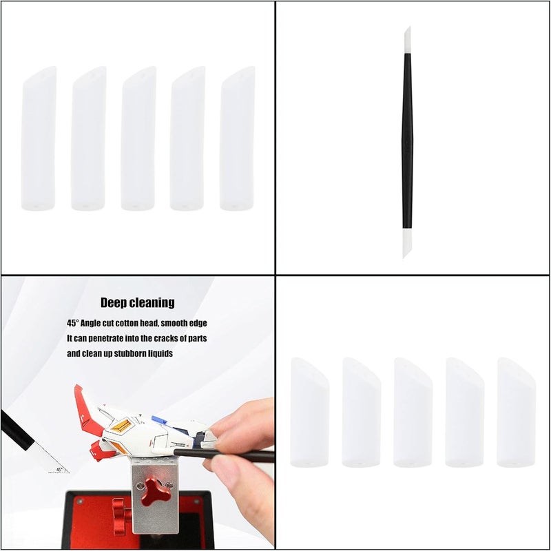 Multipurpose Model Tool with Cotton Heads for Model Enthusiasts Ensuring Surfaces Integrity and Finish Model Tool - Image 2