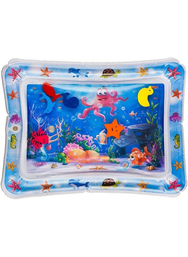 Toyshine Kids Inflatable Tummy Time Premium Water Mat Infants And Toddlers Is The Perfect Fun Time Play Activity Center Your Baby'S Stimulation Growth  - Image 2