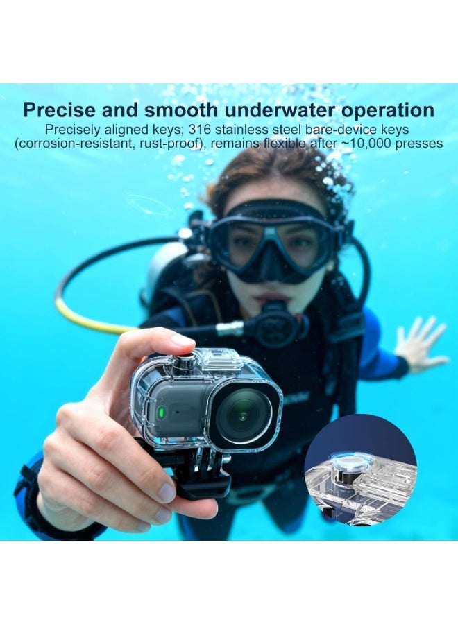 Waterproof Case for DJI Osmo Nano 45M Underwater Protective Case Diving Housing Underwater Housing Shell Protective Cover Accessories for Swimming, Diving, Surfing Photography - Image 3