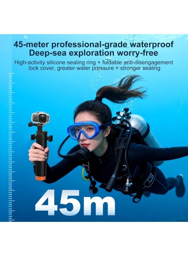 Waterproof Case for DJI Osmo Nano 45M Underwater Protective Case Diving Housing Underwater Housing Shell Protective Cover Accessories for Swimming, Diving, Surfing Photography - Image 4