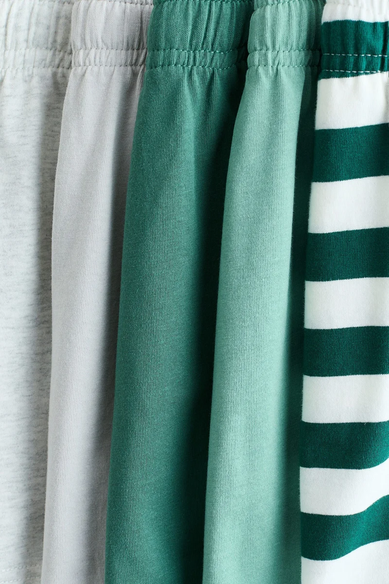 H&M 5-pack cotton jersey shorts
