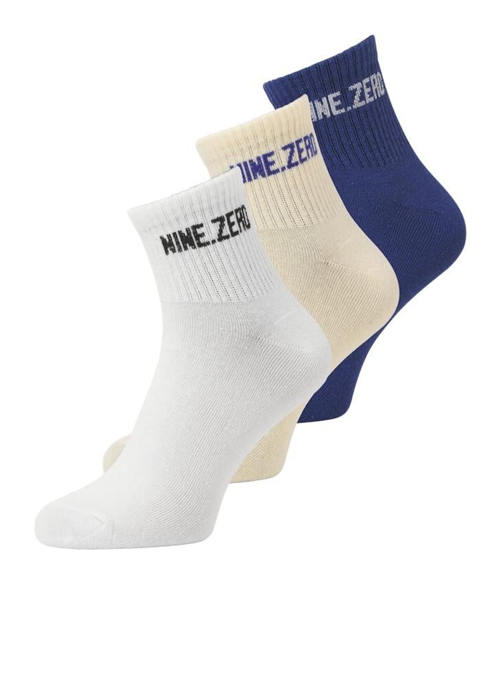 JACK & JONES 3 Pack Jacsevilla Short Tennis Socks  - Image 1