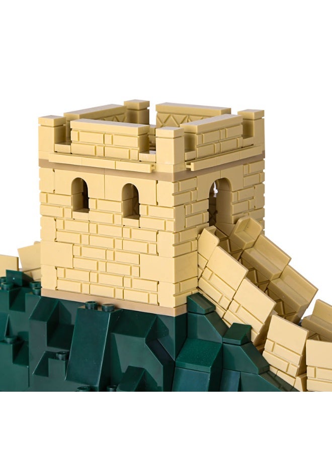 wange Great Wall of China Building Blocks Set 6216 (Age 6+, 1407 Pieces) - Image 4