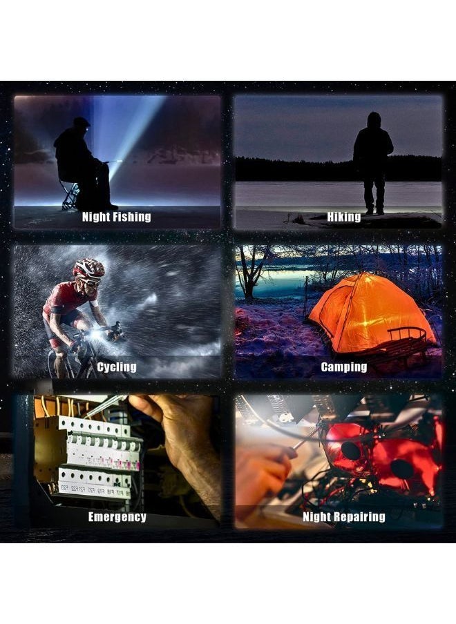 YOMNA - Pack of 1 Key Chain LED Light 800 Lumens COB Rechargeable Keychain Mini Flashlight 4 Light Modes Portable Pocket Light with Folding Bracket Bottle Opener and Magnet Base for Fishing Walking Camping - Image 1