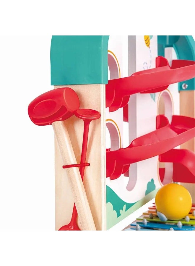 Hape مجموعة ألعاب مسار الكرة قصر لحن هابي - Image 2