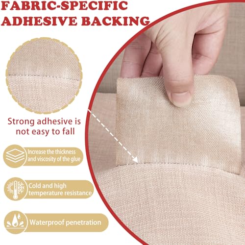 Gheeidau Linen Repair Tape 4x70 Inch Self-Adhesive Couch Patch Repair Fabric Patch for Furniture,Sofas,Cushion,Chairs,Bags,Linen Goods(Dark Grey) - Image 5