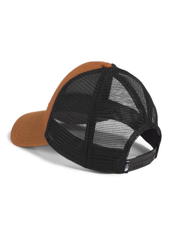 The North Face Graphic Mudder Trucker | Snapback Baseball Cap for Men & Women, Casual Everyday Summer Hat, Burnt Umber/TNF Black, One Size - Image 3