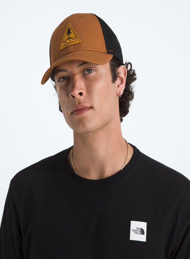 The North Face Graphic Mudder Trucker | Snapback Baseball Cap for Men & Women, Casual Everyday Summer Hat, Burnt Umber/TNF Black, One Size - Image 5