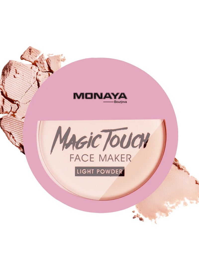 Monaya P003 Magic Touch Face Maker Light Powder –  Lightweight Setting Powder, Oil Control, Smooth Finish, Long-Lasting & Buildable Coverage for All Skin Types - Image 1