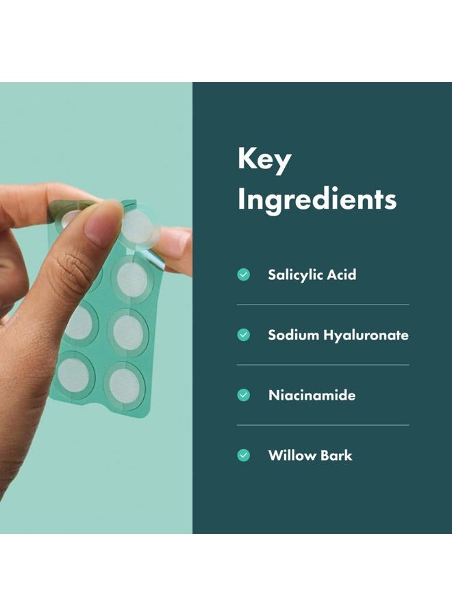 Mighty Patch ميكروبوينت™ للبقع من هيرو كوزمتيكس - لاصقة علاج حب الشباب الهيدروكوليدية للبثور المبكرة والبثور المخفية، 395 ميكروبوينت (8 لاصقات) - Image 5