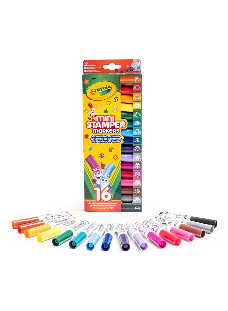 كرايولا كرايو 16 أختام صغيرة قابلة للغسل