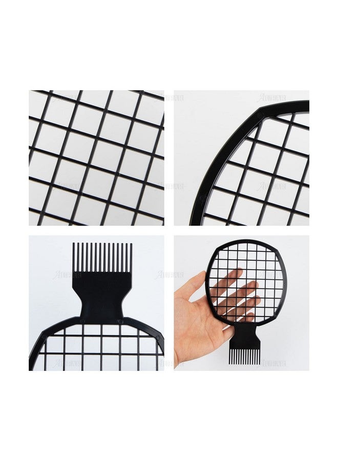 AUEAR Black Plastic Hair Coil Comb Natural Curly Twist Hair Brush (Twist Comb) - Image 5